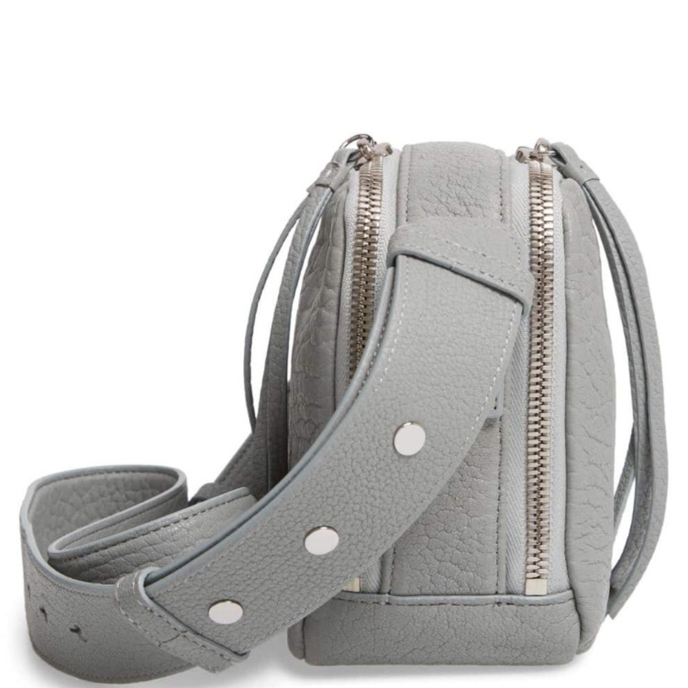 All Saints Gray Crossbody Bag - Picture 4 of 15